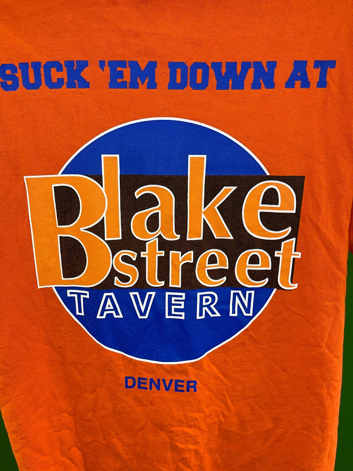 Blake Street Tavern Denver "Suck for Luck" T-Shirt Men's Large