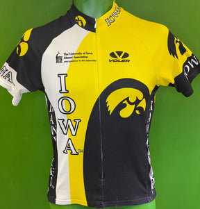 NCAA Iowa Hawkeyes Zip-Up Cycling Top Women's Small