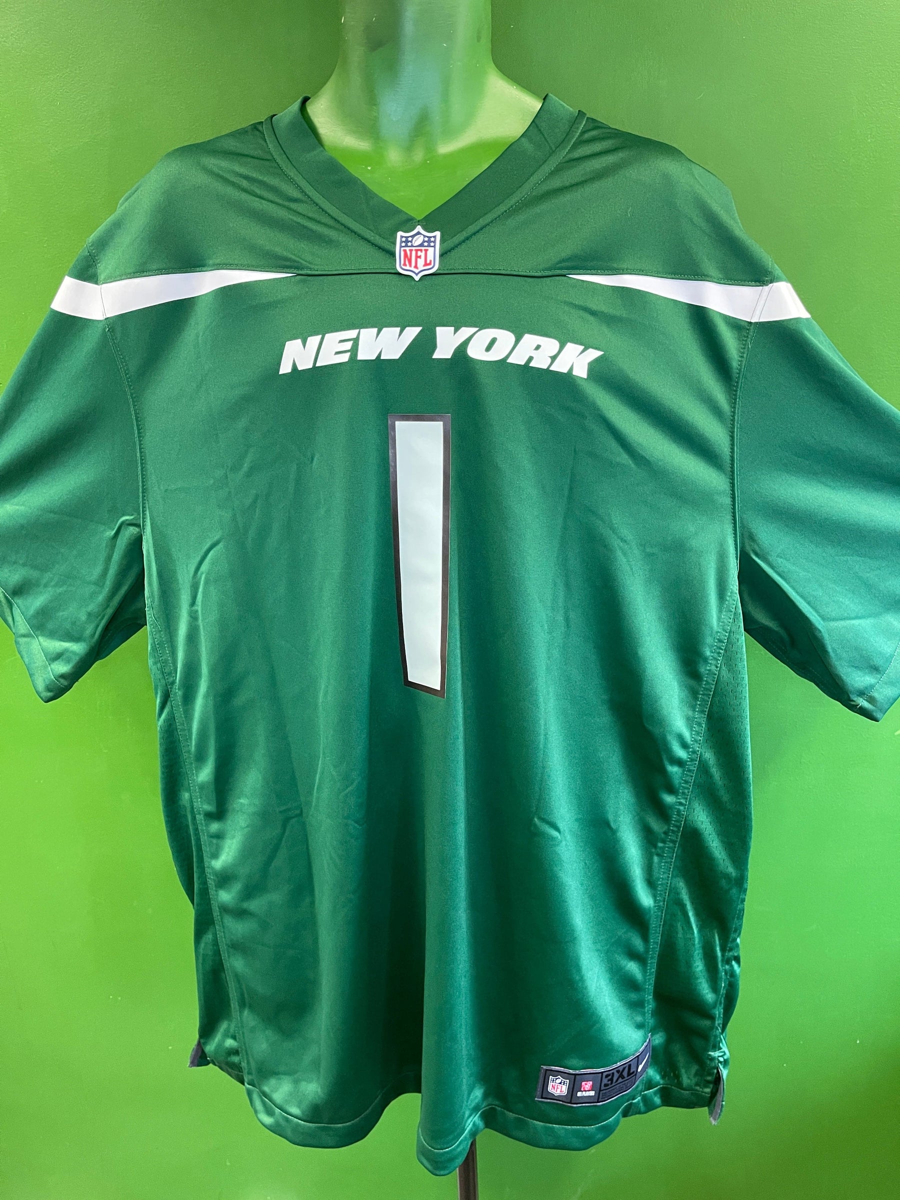 NFL New York Jets Sauce Gardner #1 Game Jersey Men's 3X-Large NWT