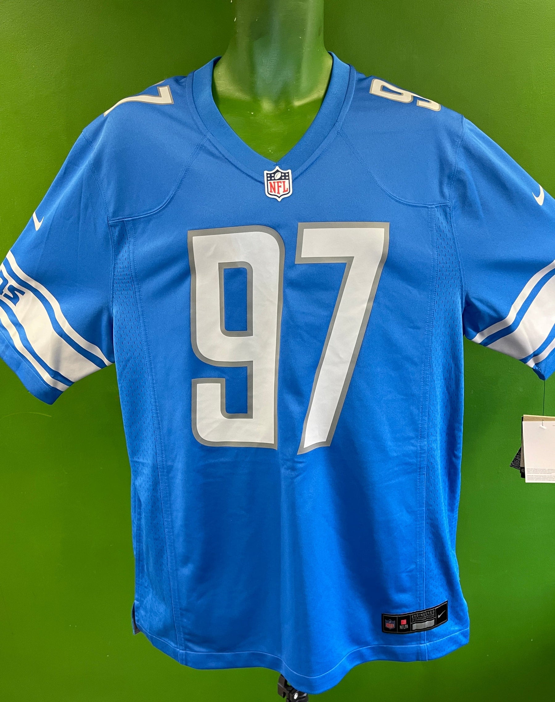 NFL Detroit Lions Aidan Hutchinson #97 Game Jersey Men's Large NWT