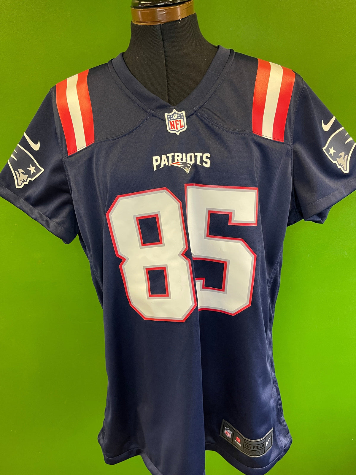 NFL New England Patriots Hunter Henry #85 Game Jersey Women's X-Large NWT
