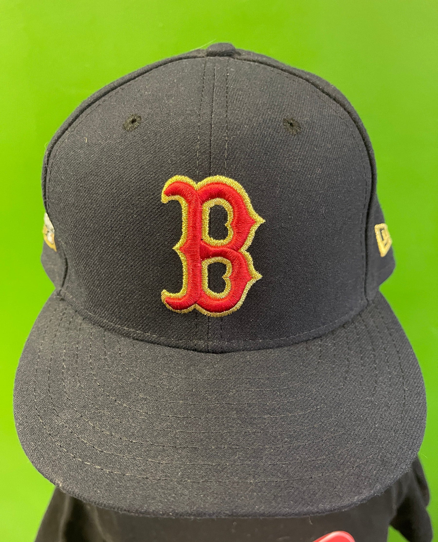 MLB Boston Red Sox New Era 59FIFTY World Series Champs Baseball Hat/Cap 7-3/4