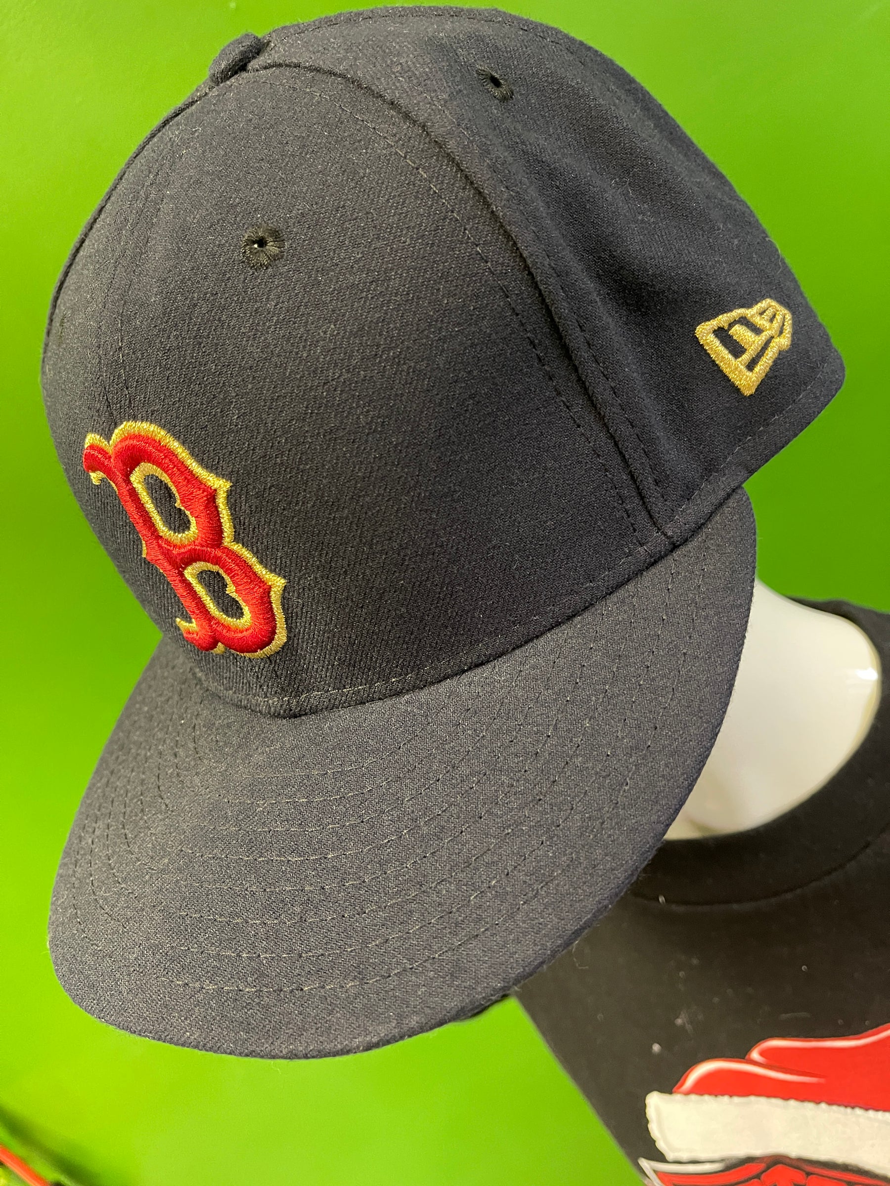 MLB Boston Red Sox New Era 59FIFTY World Series Champs Baseball Hat/Cap 7-3/4