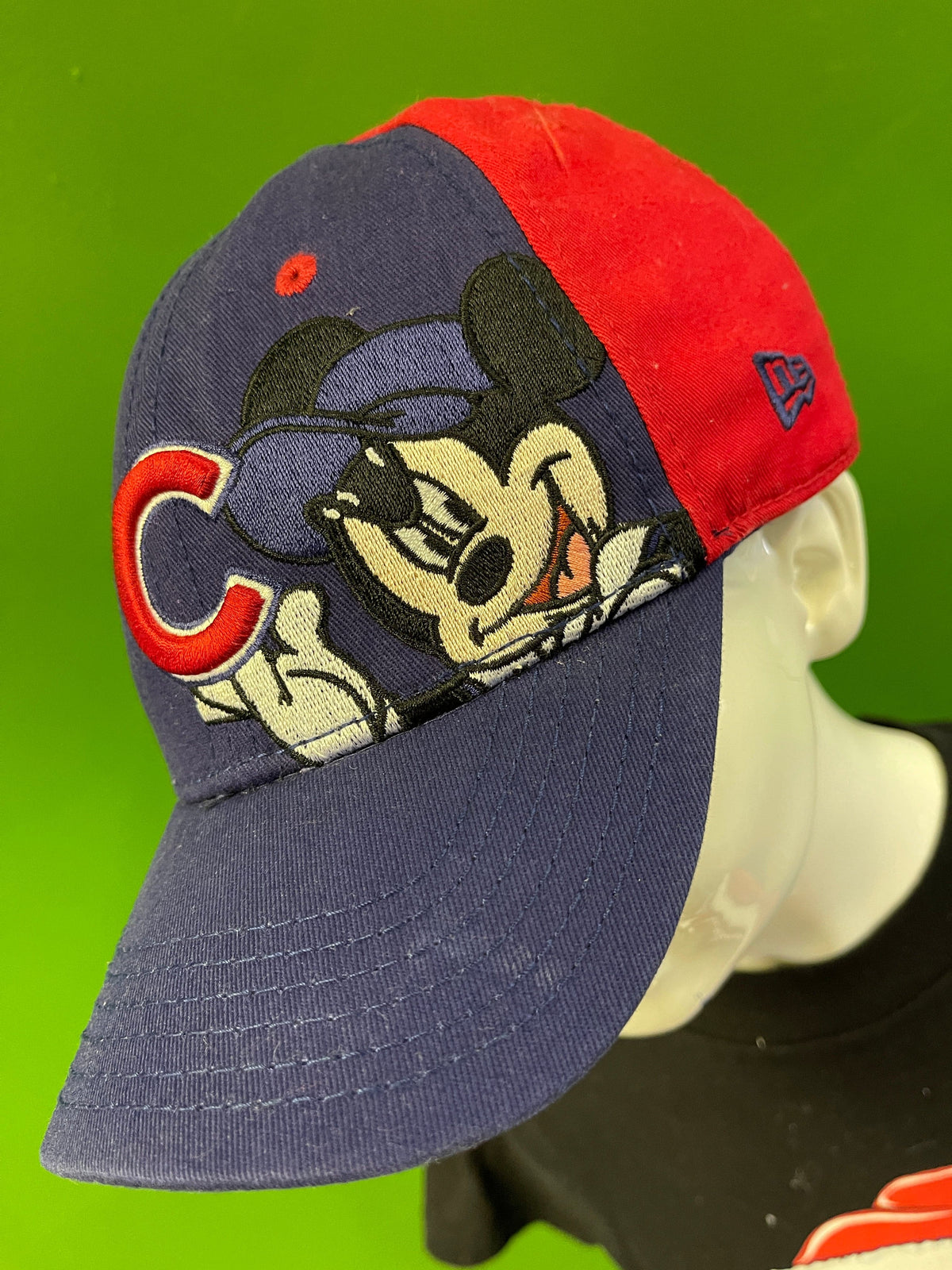 MLB Chicago Cubs New Era 9FORTY Mickey Mouse Baseball Cap/Hat Youth OSFM