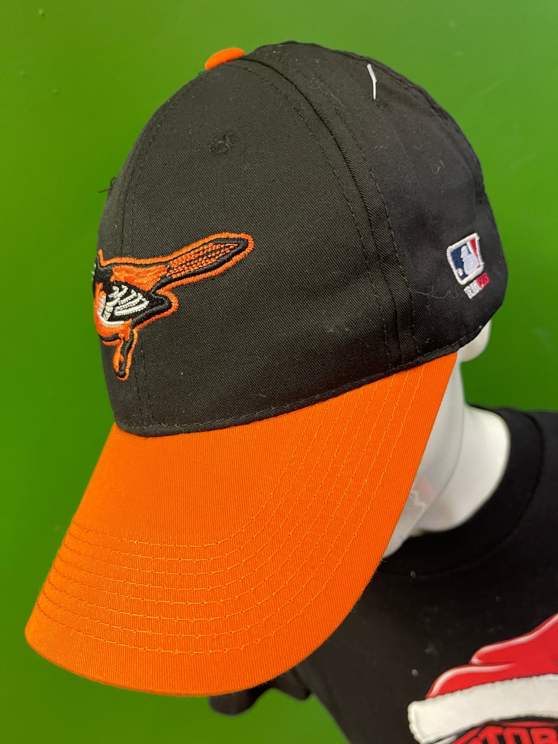 MLB Baltimore Orioles Cotton Black Baseball Hat/Cap OSFM