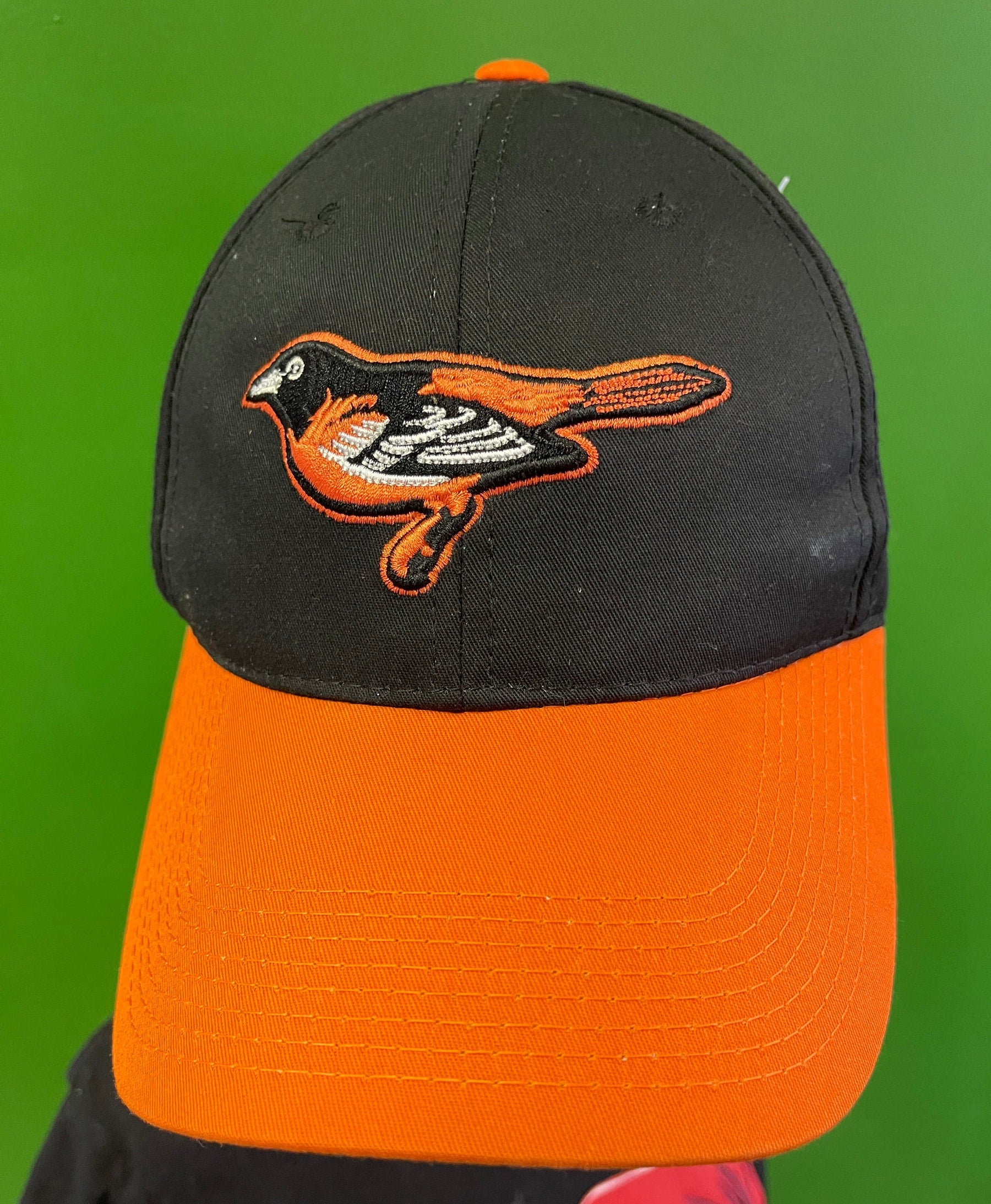 MLB Baltimore Orioles Cotton Black Baseball Hat/Cap OSFM