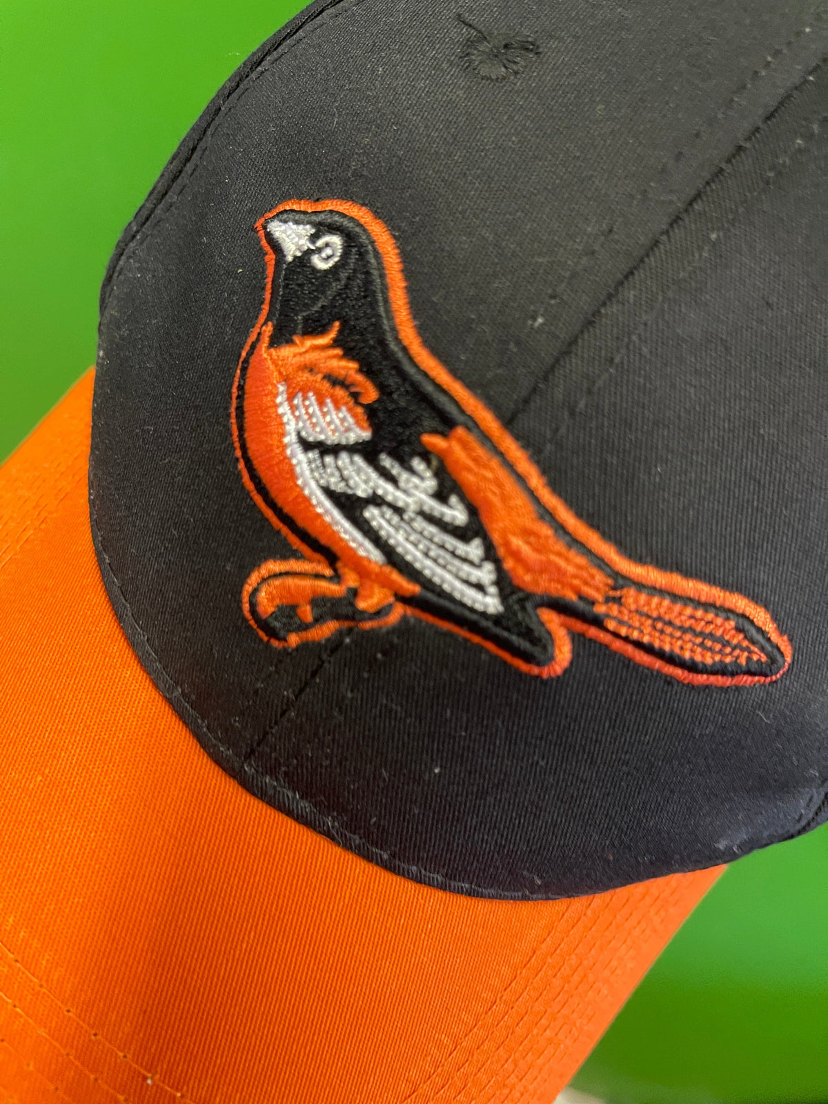 MLB Baltimore Orioles Cotton Black Baseball Hat/Cap OSFM