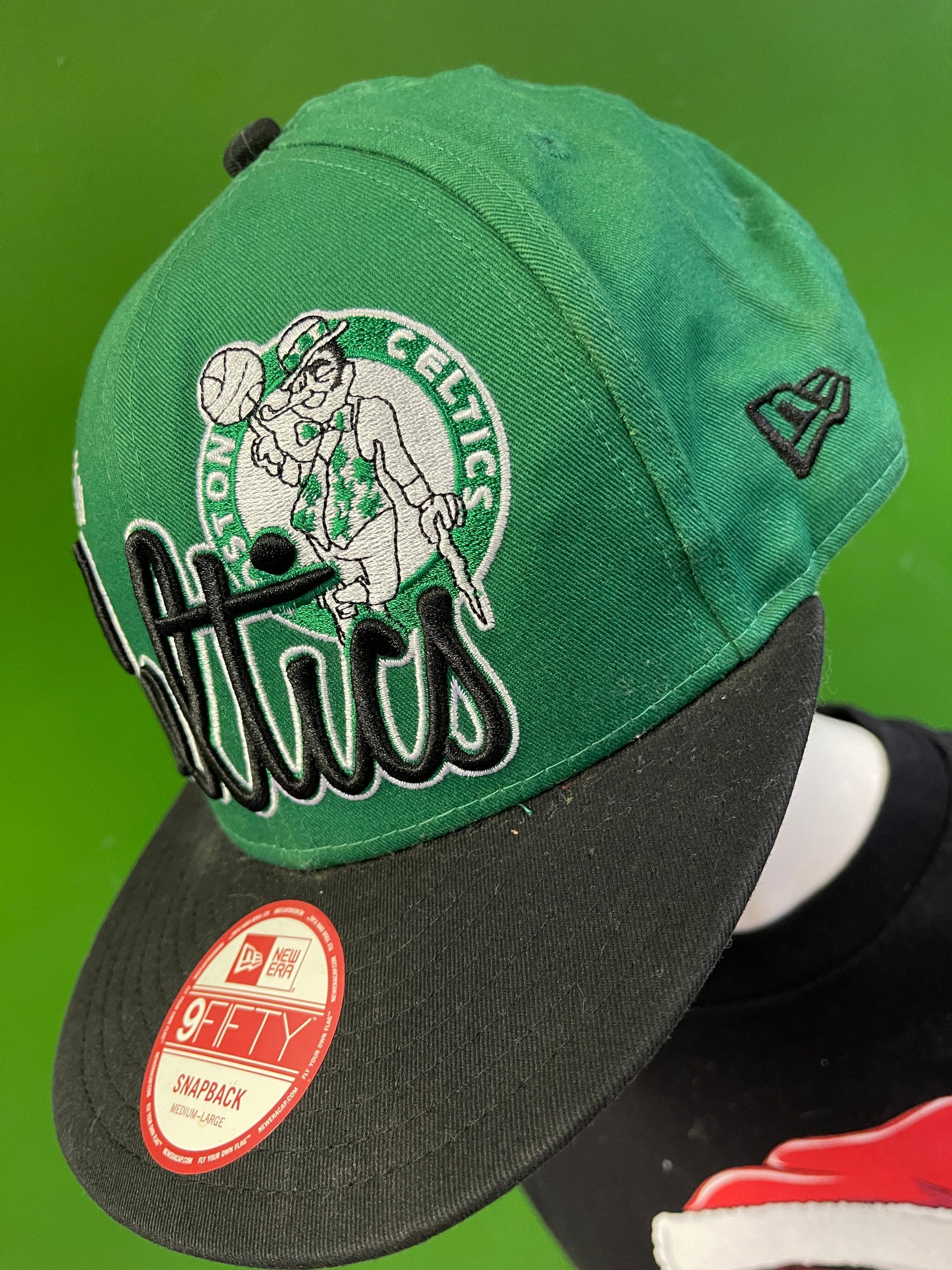 NBA Boston Celtics New Era 9FIFTY Green Snapback Hat/Cap OSFM