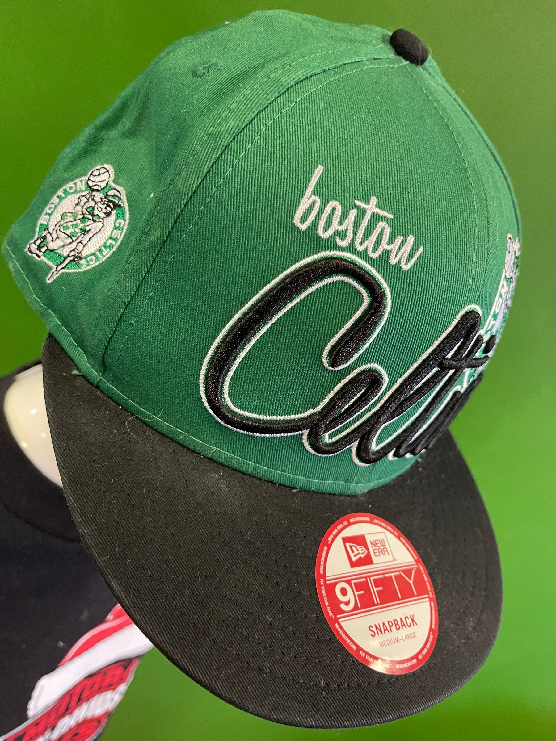 NBA Boston Celtics New Era 9FIFTY Green Snapback Hat/Cap OSFM