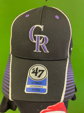 MLB Colorado Rockies '47 MVP Baseball Cap/Hat Youth/Kids OSFM NWT