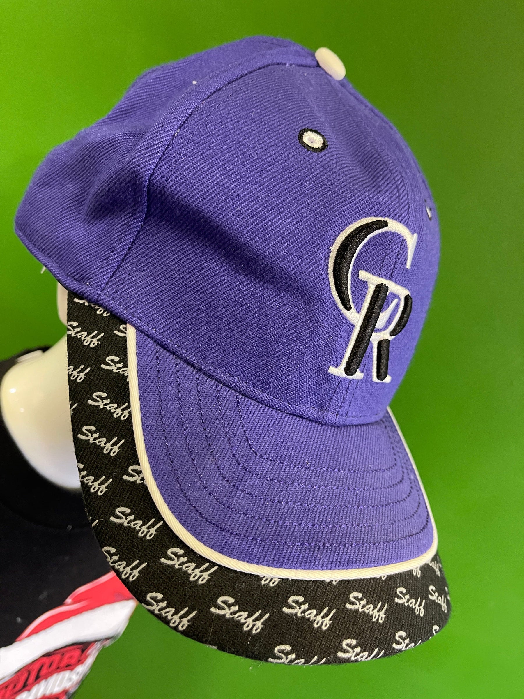 MLB Colorado Rockies New Era Coors Field  "Staff" Baseball Cap/Hat Men's OSFM