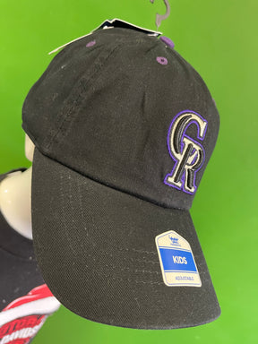 MLB Colorado Rockies Cotton Baseball Hat/Cap Youth OSFM NWT