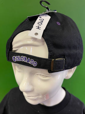 MLB Colorado Rockies Cotton Baseball Hat/Cap Youth OSFM NWT