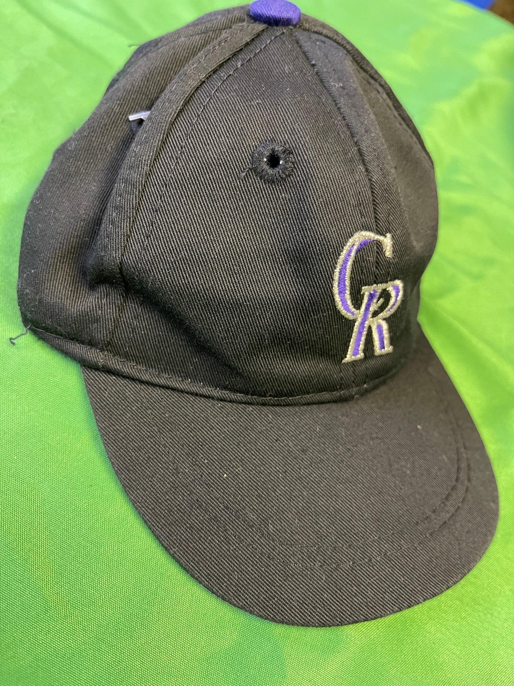 MLB Colorado Rockies Black Baseball Cap/Hat Infant Baby 0-18 months