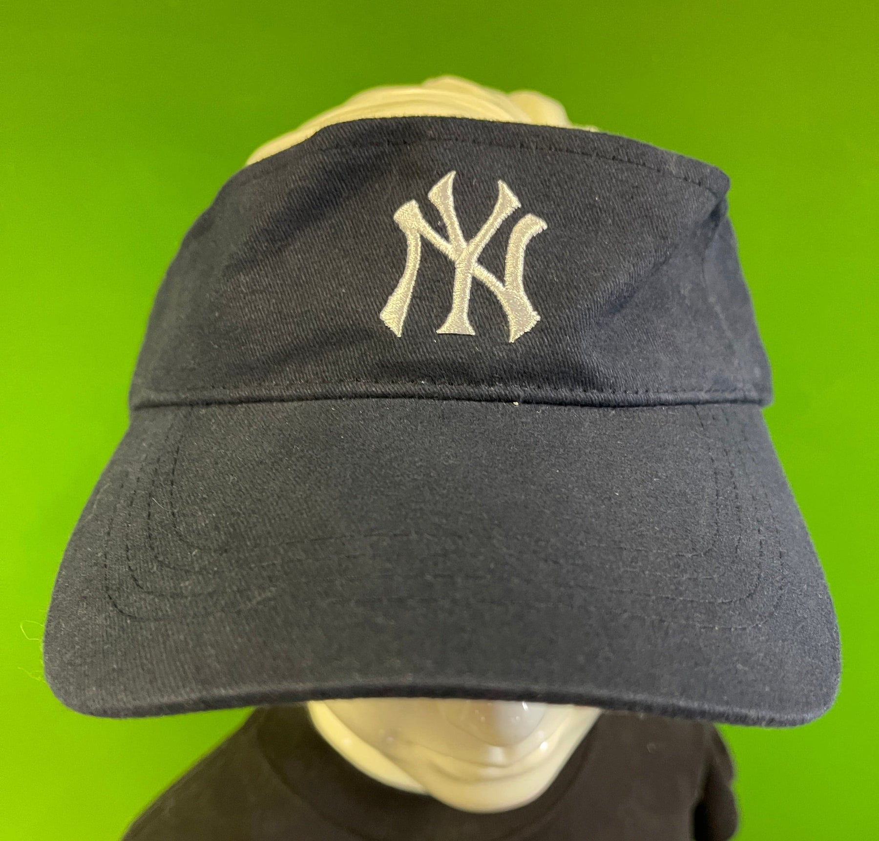 MLB New York Yankees Navy Blue Visor Cap Hat OSFM