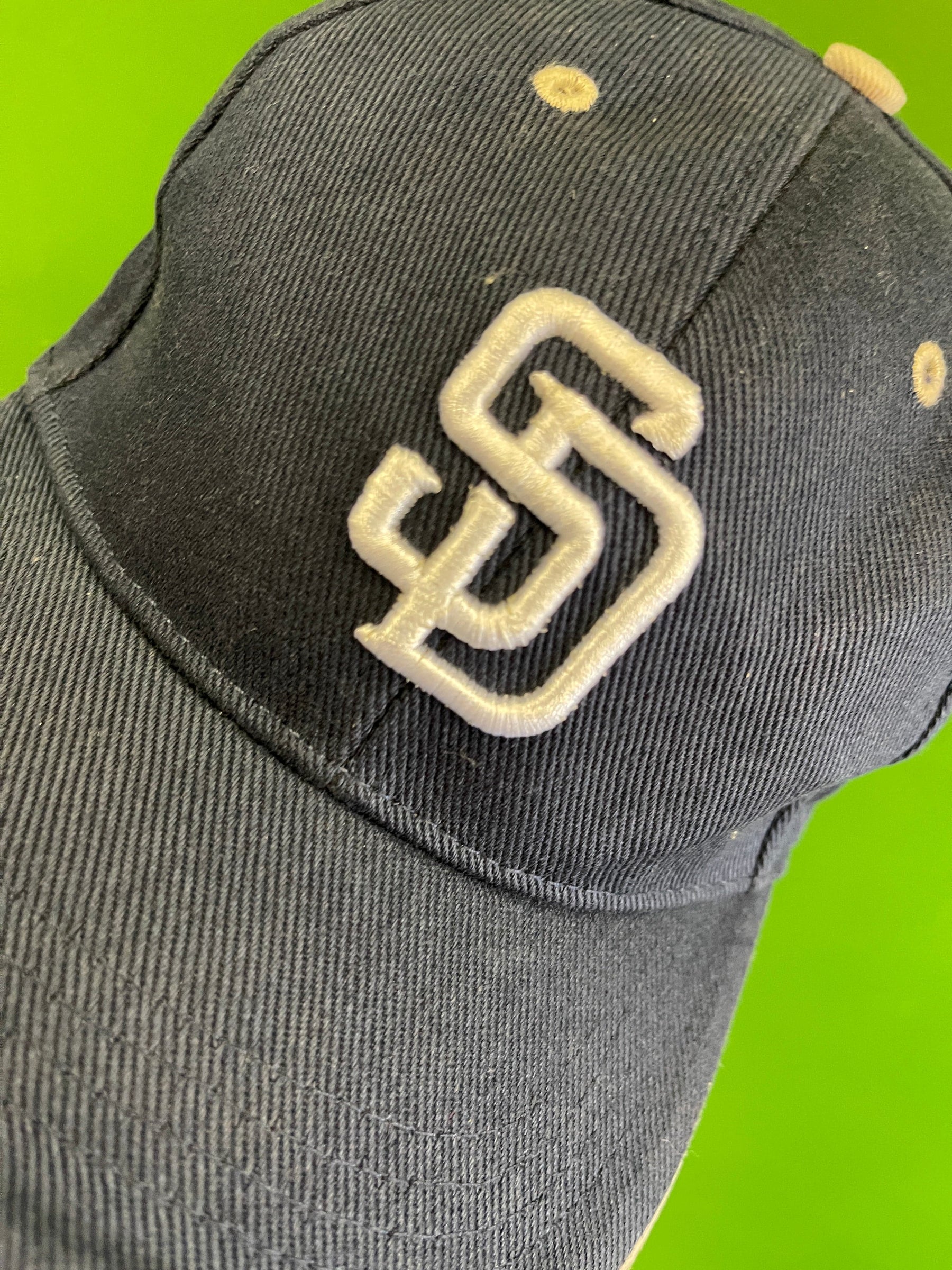 MLB San Diego Padres 100% Cotton Blue Baseball Cap/Hat Youth OSFM