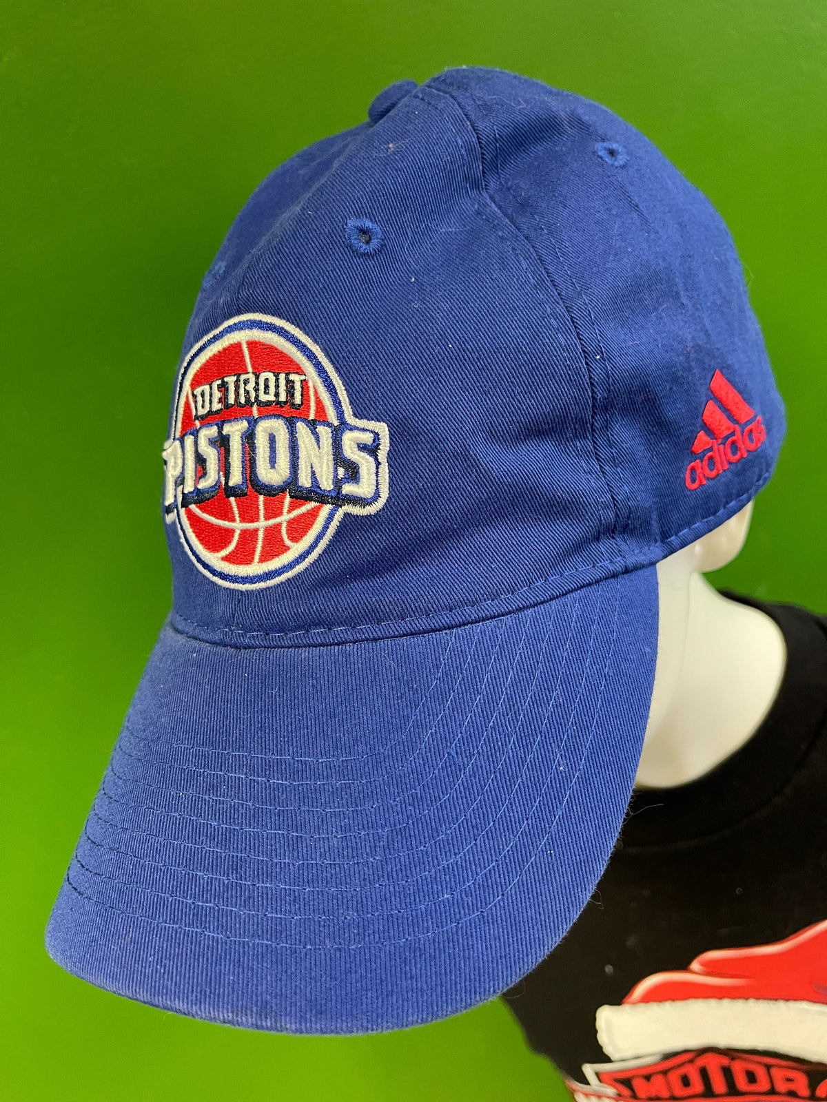 NBA Detroit Pistons 100% Cotton Blue Baseball Hat/Cap Men's OSFM