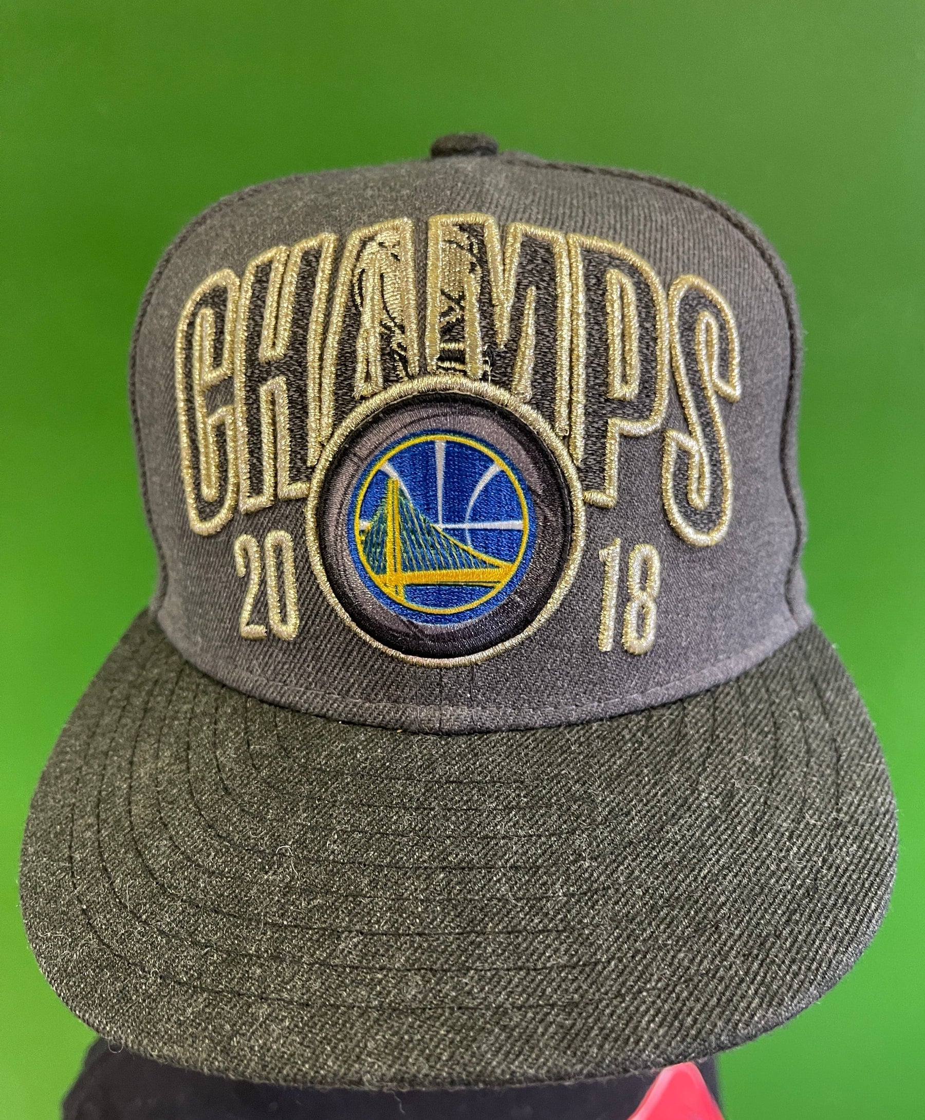 NBA Golden State Warriors New Era 9FIFTY Grey Snapback Hat/Cap OSFM