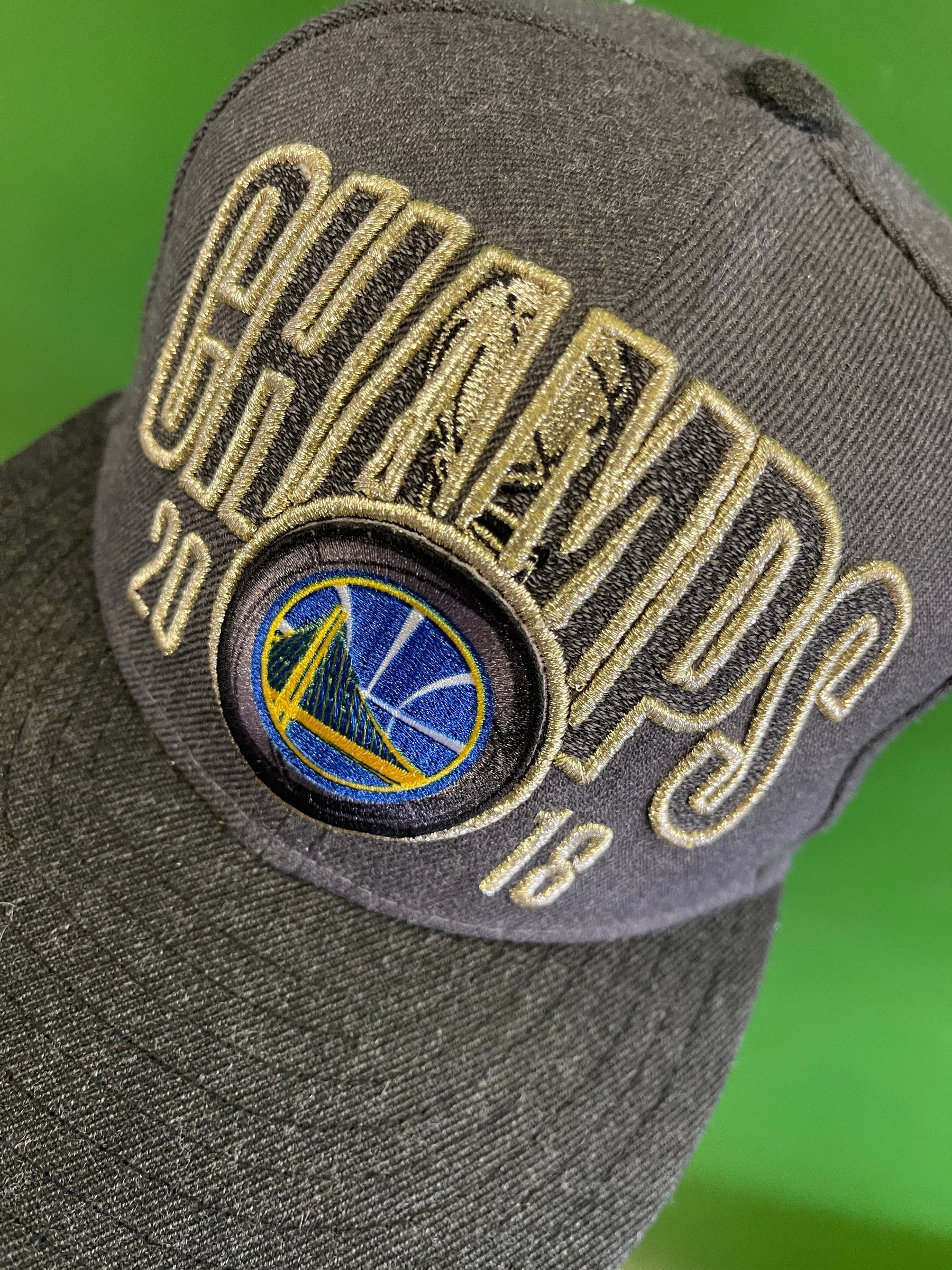 NBA Golden State Warriors New Era 9FIFTY Grey Snapback Hat/Cap OSFM