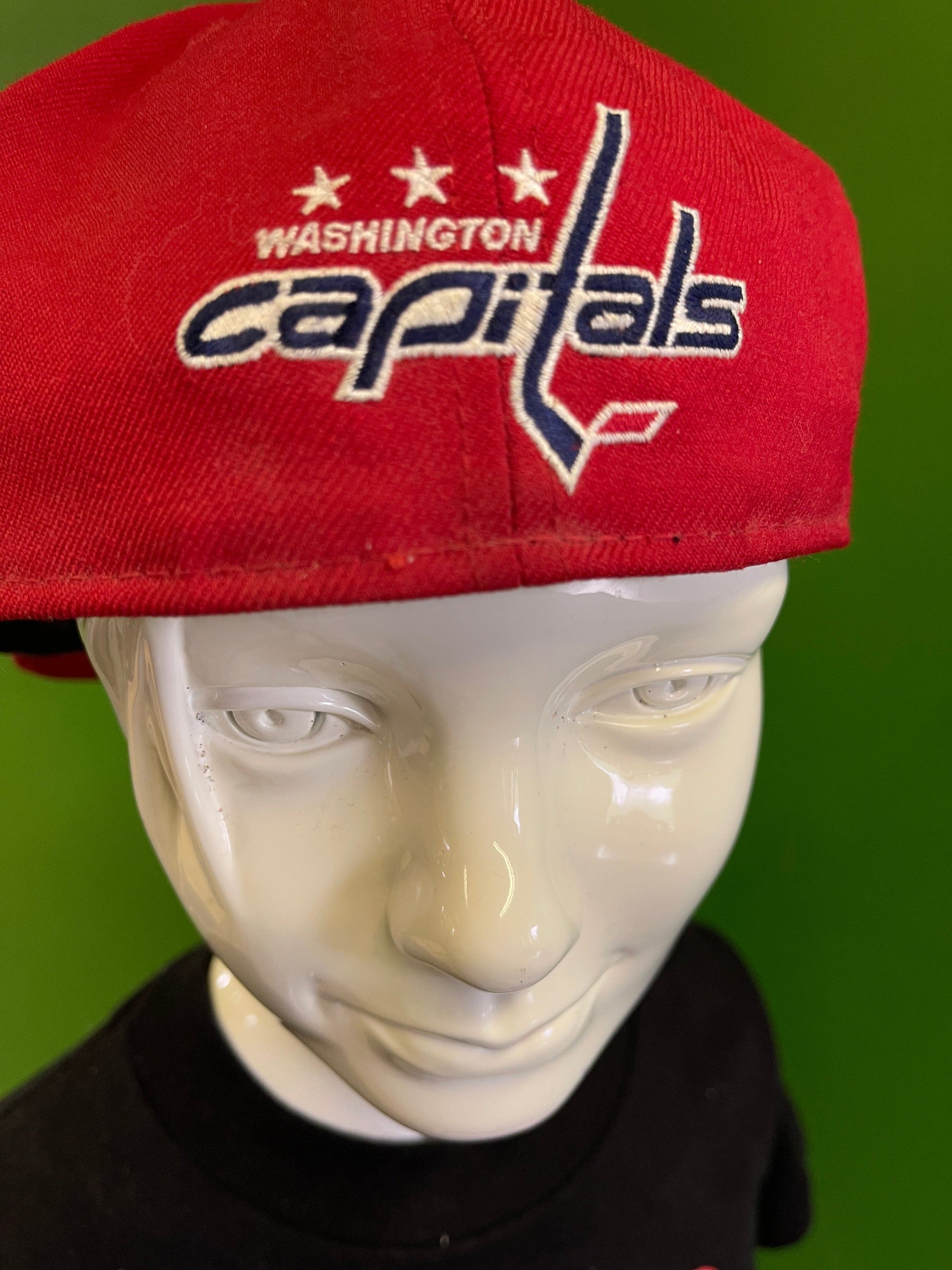 NHL Washington Capitals New Era 59FIFTY Wool Baseball Hat/Cap 7-1/4