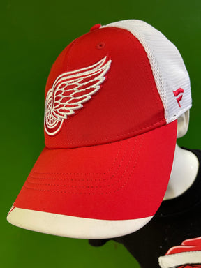 NHL Detroit Red Wings Fanatics Trucker Mesh Hat/Cap Men's OSFM