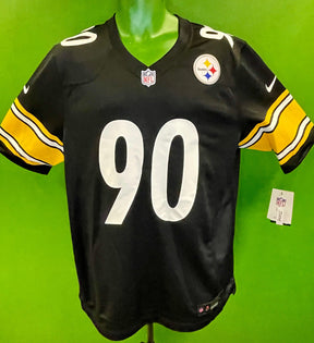 NFL Pittsburgh Steelers TJ Watt #90 Game Jersey Men's Medium NWT