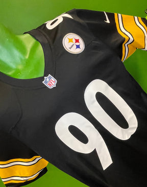 NFL Pittsburgh Steelers TJ Watt #90 Game Jersey Men's Medium NWT