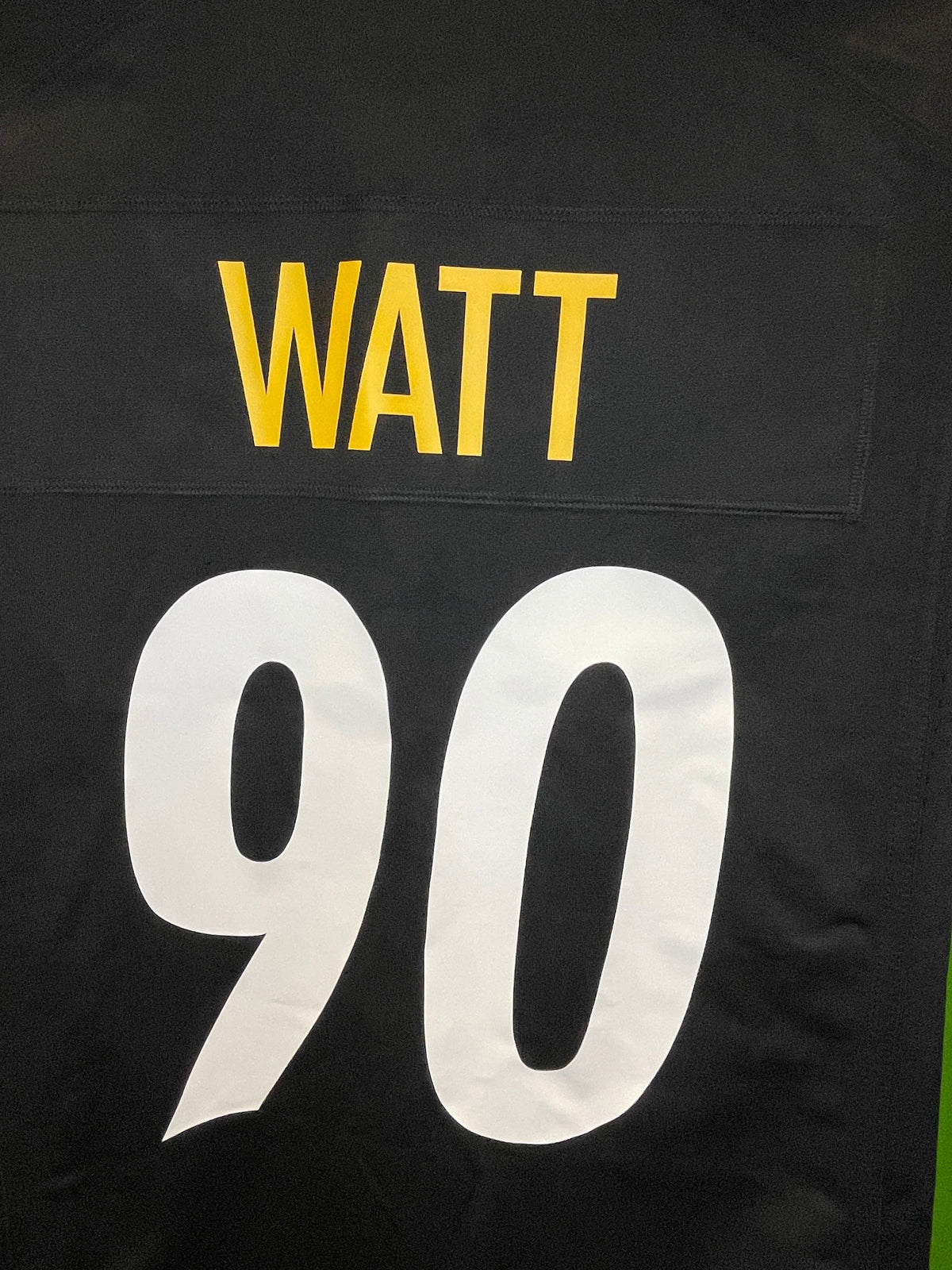 NFL Pittsburgh Steelers TJ Watt #90 Game Jersey Men's Medium NWT