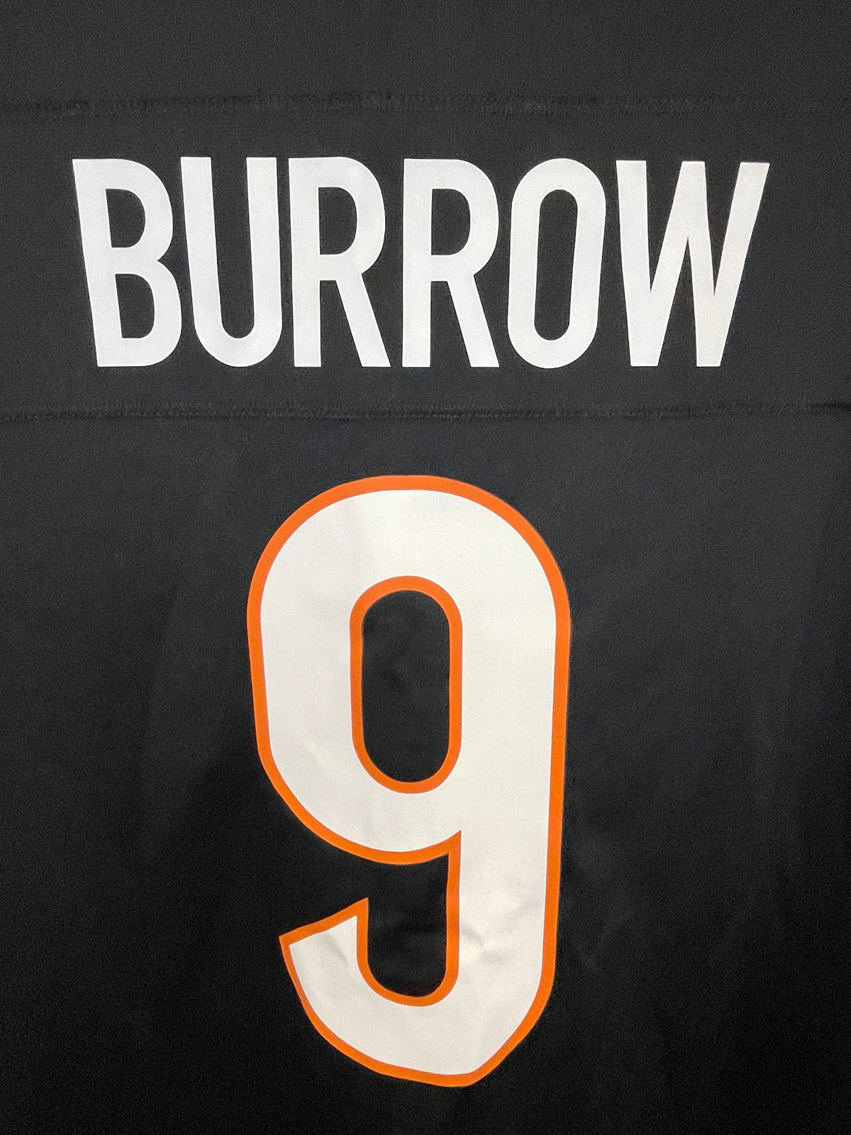 NFL Cincinnati Bengals Joe Burrow #9 Game Jersey Men's X-Large NWT