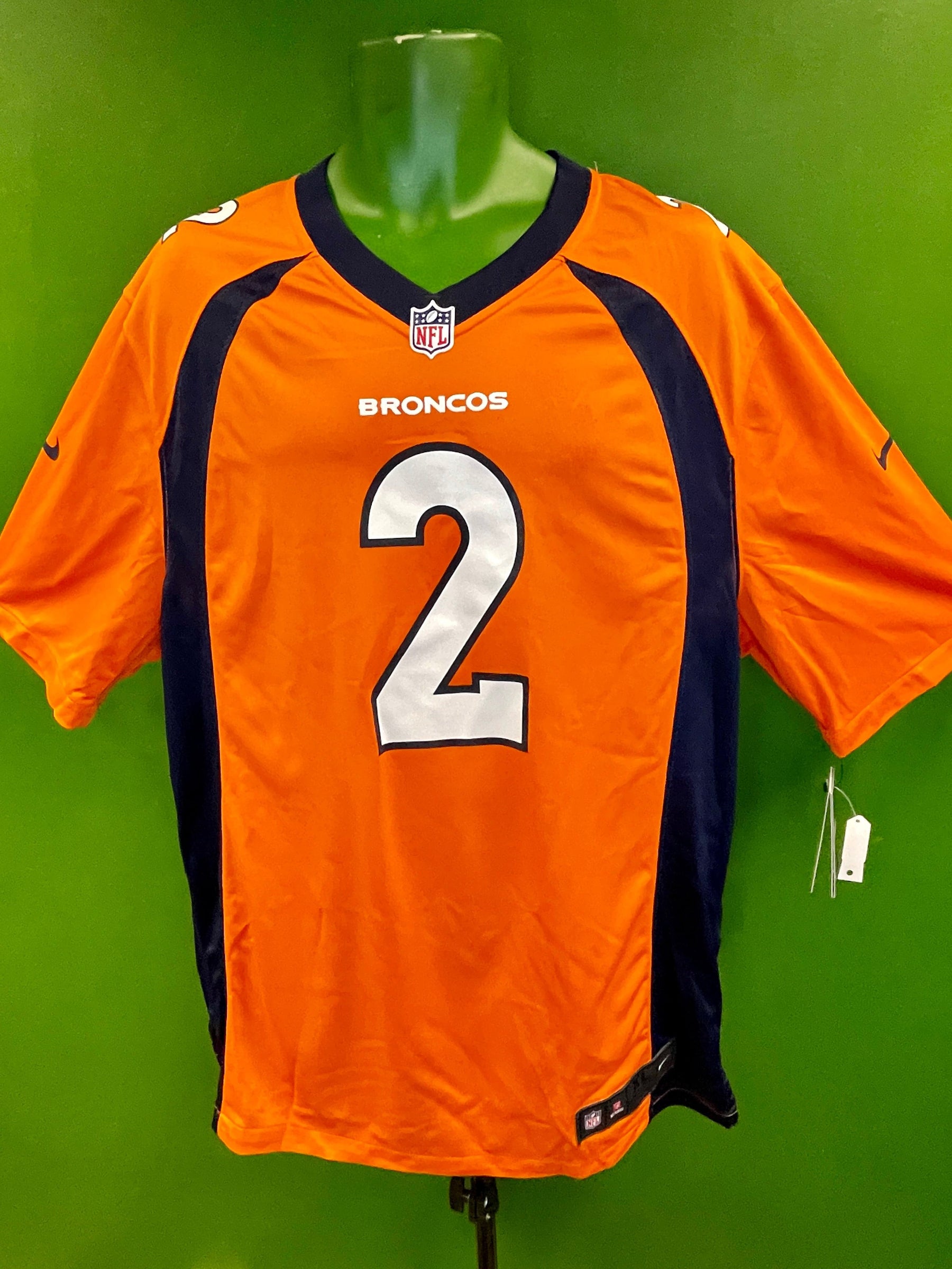 NFL Denver Broncos Patrick Surtain II PS2 #2 Game Jersey Men's X-Large NWT