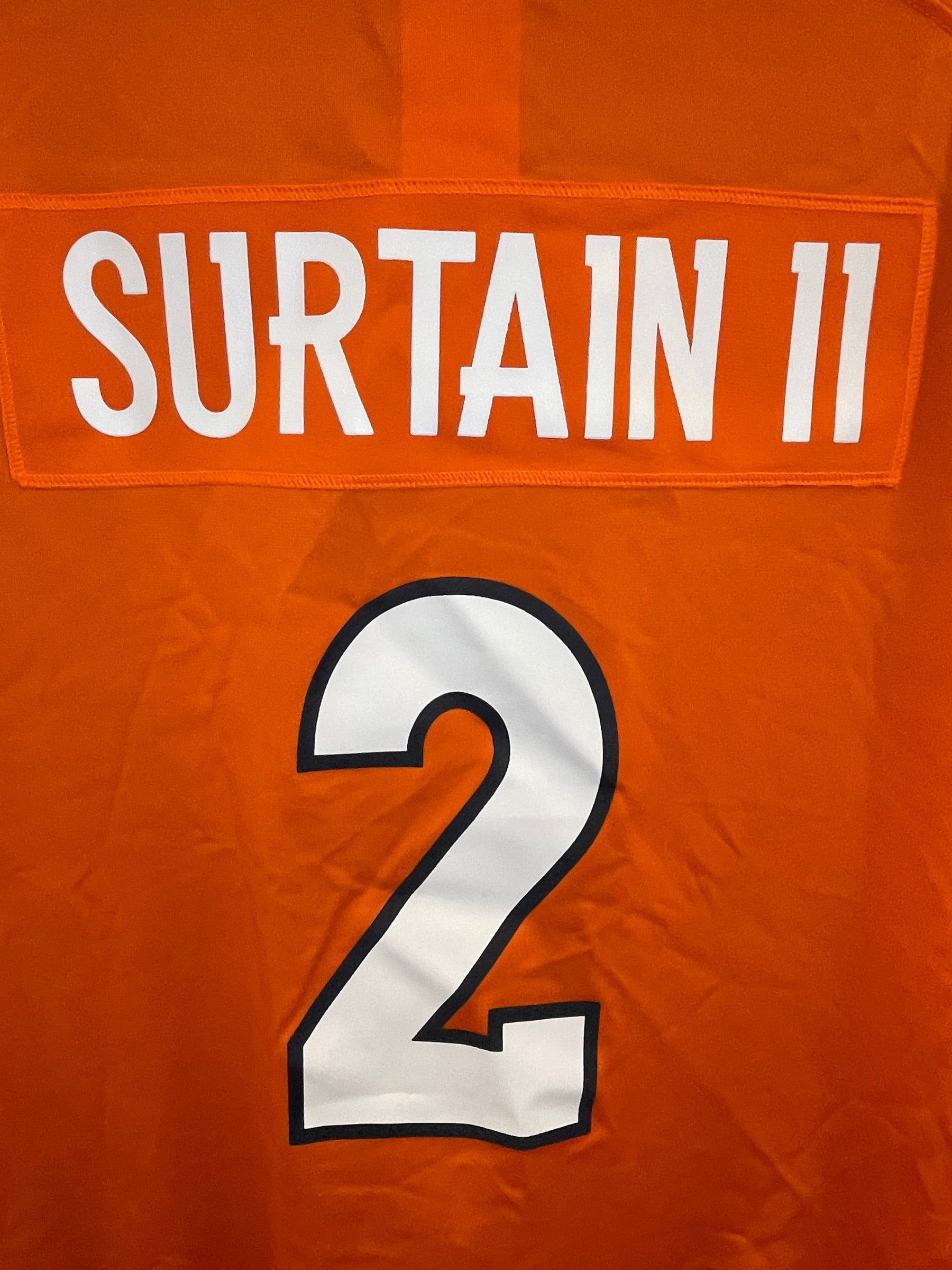 NFL Denver Broncos Patrick Surtain II PS2 #2 Game Jersey Men's 2X-Large NWT