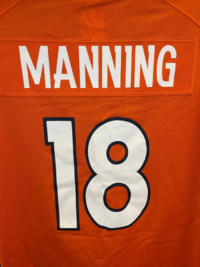 NFL Denver Broncos Peyton Manning #18 Game Jersey Men's X-Large