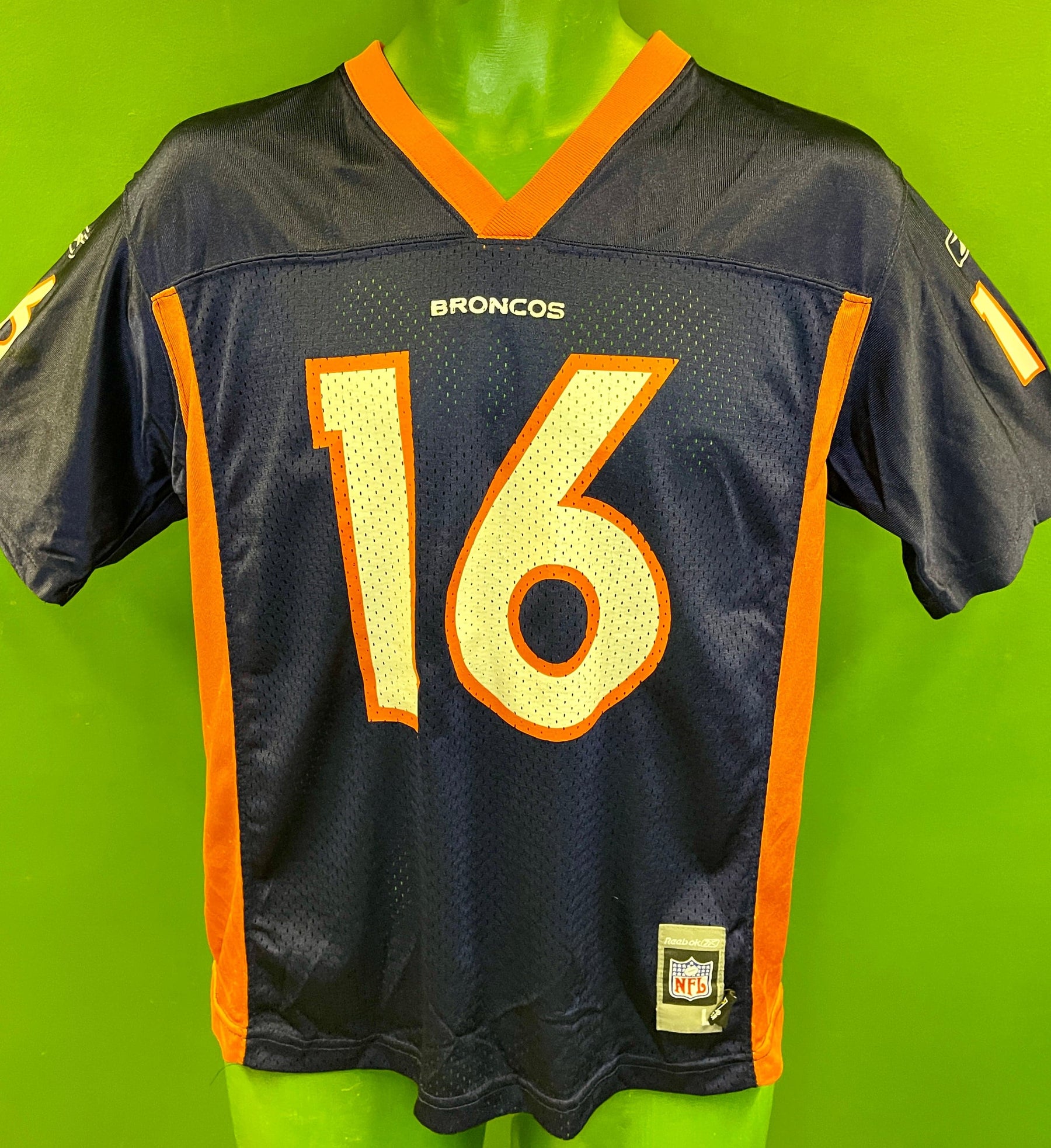 NFL Denver Broncos Jake Plummer #16 Reebok Jersey Youth Large