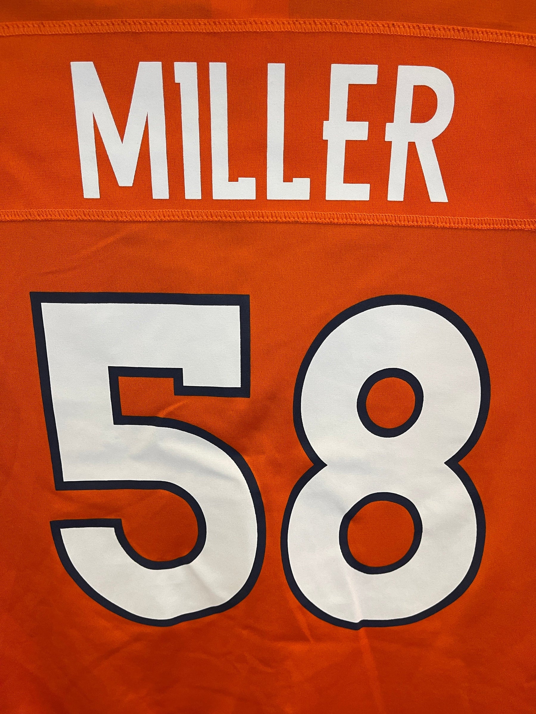 NFL Denver Broncos Von Miller #58 Game Jersey Men's X-Large