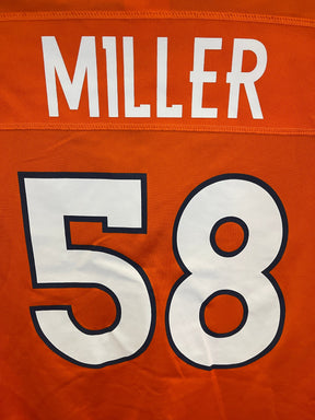 NFL Denver Broncos Von Miller #58 Game Jersey Men's X-Large