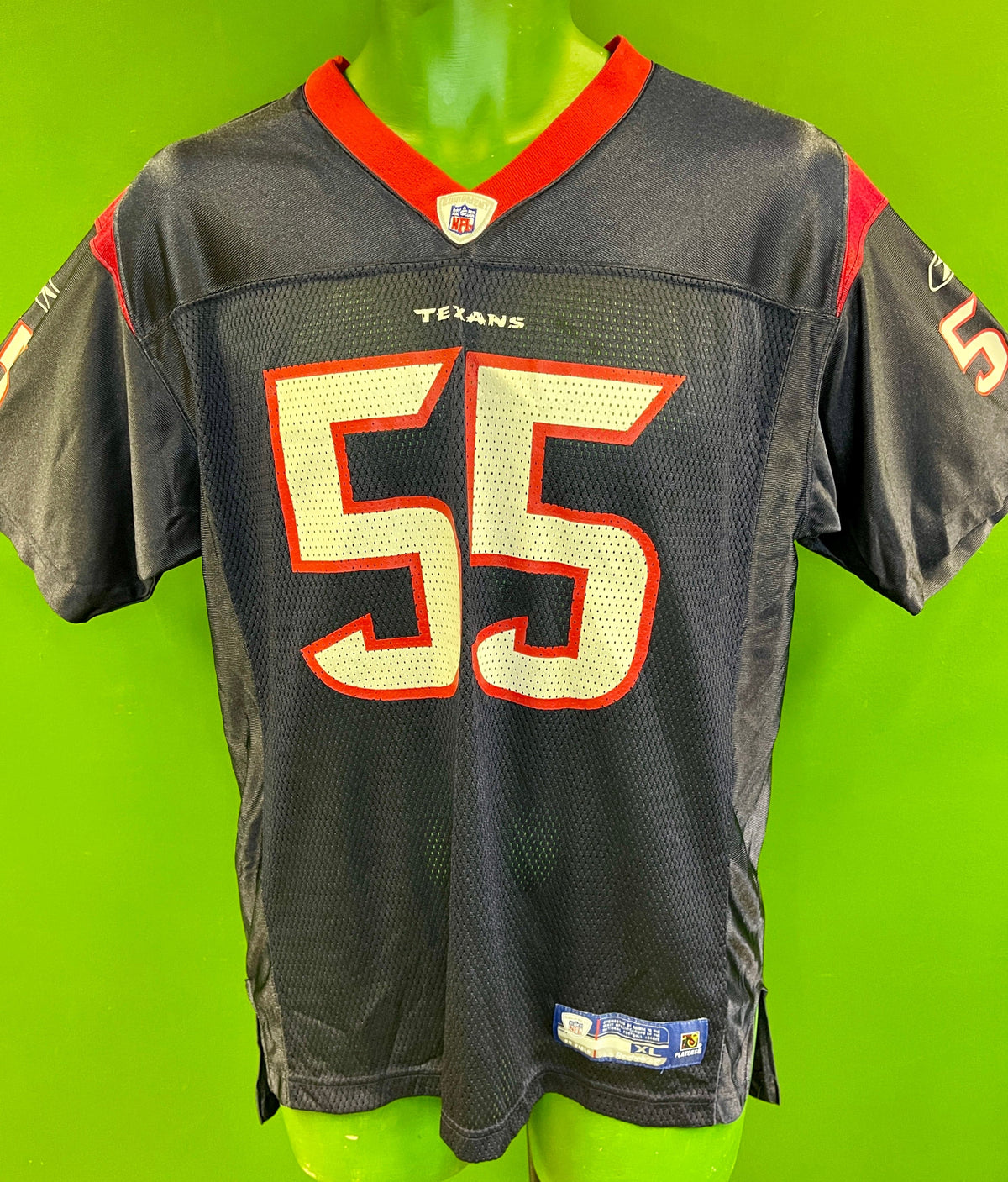 NFL Houston Texans Jamie Sharper #55 Jersey Youth X-Large