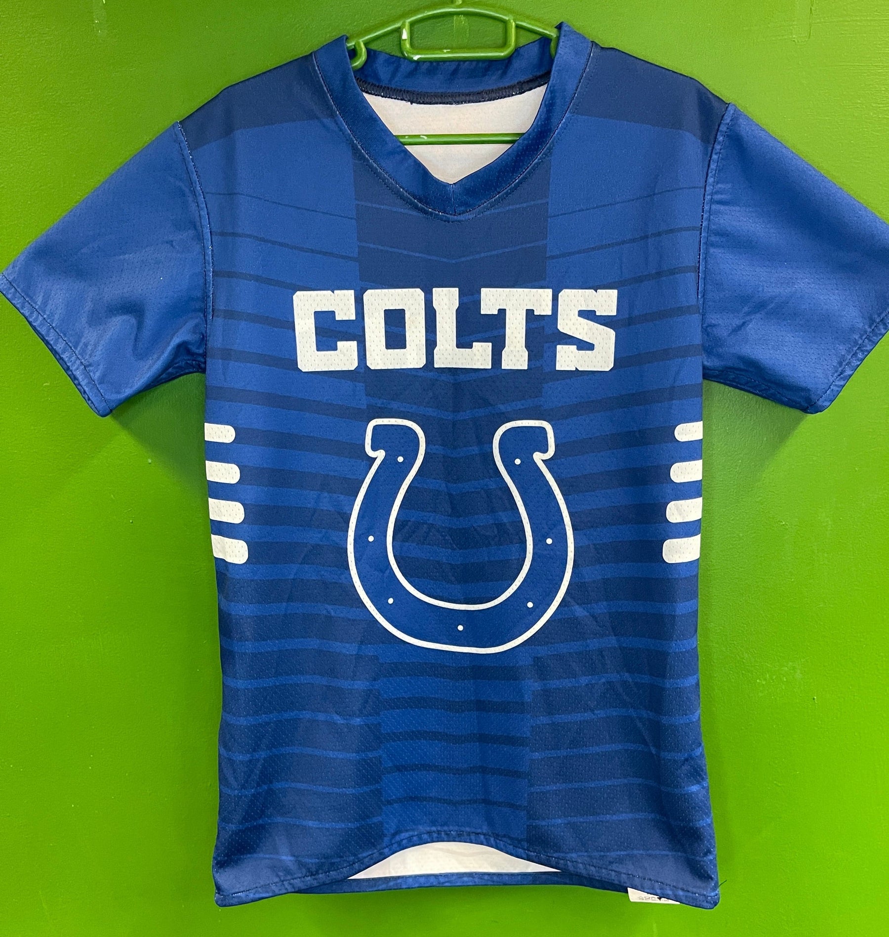 NFL Indianapolis Colts Flag Football Reversible Jersey Youth Small 6-8