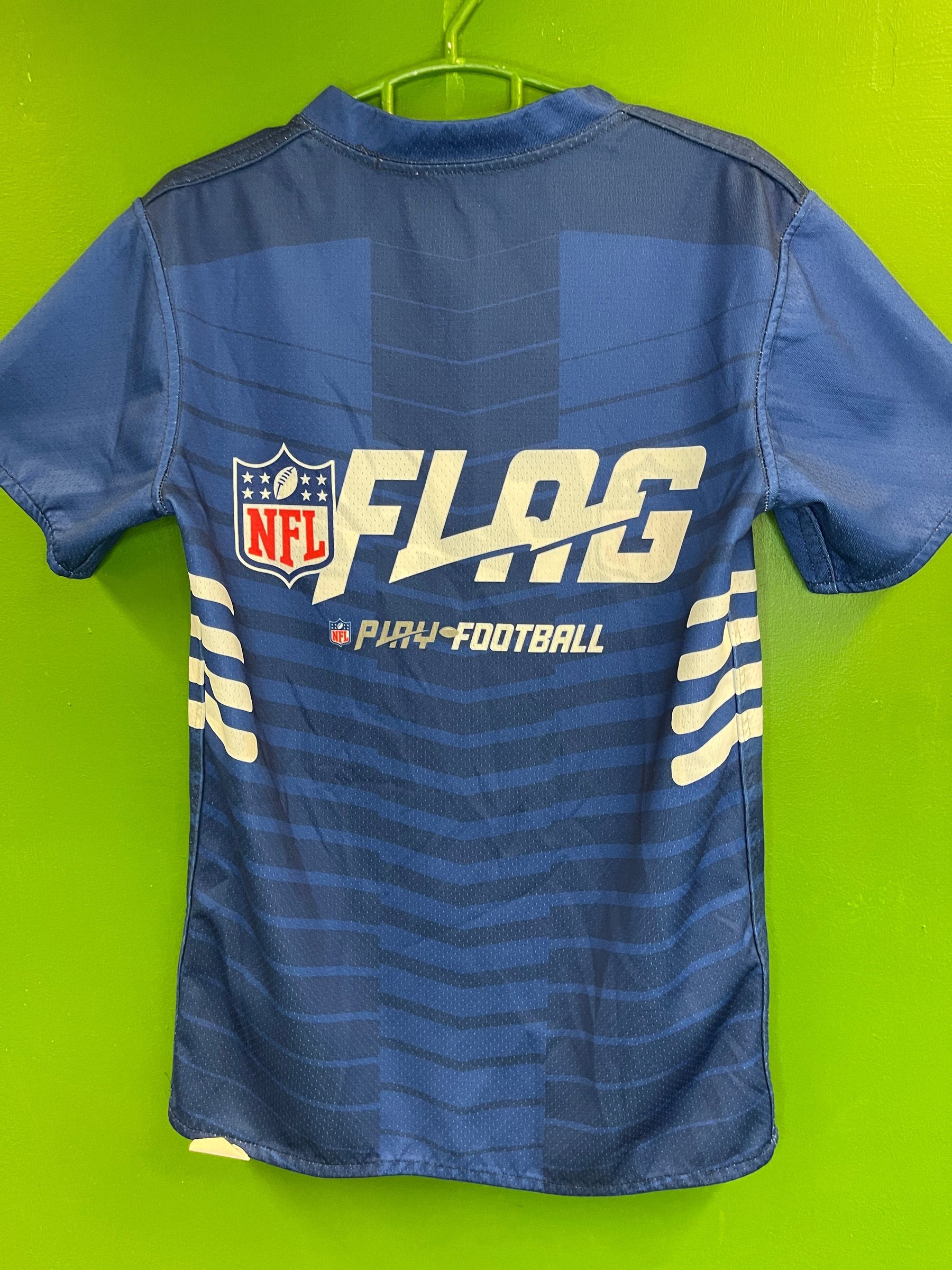 NFL Indianapolis Colts Flag Football Reversible Jersey Youth Small 6-8