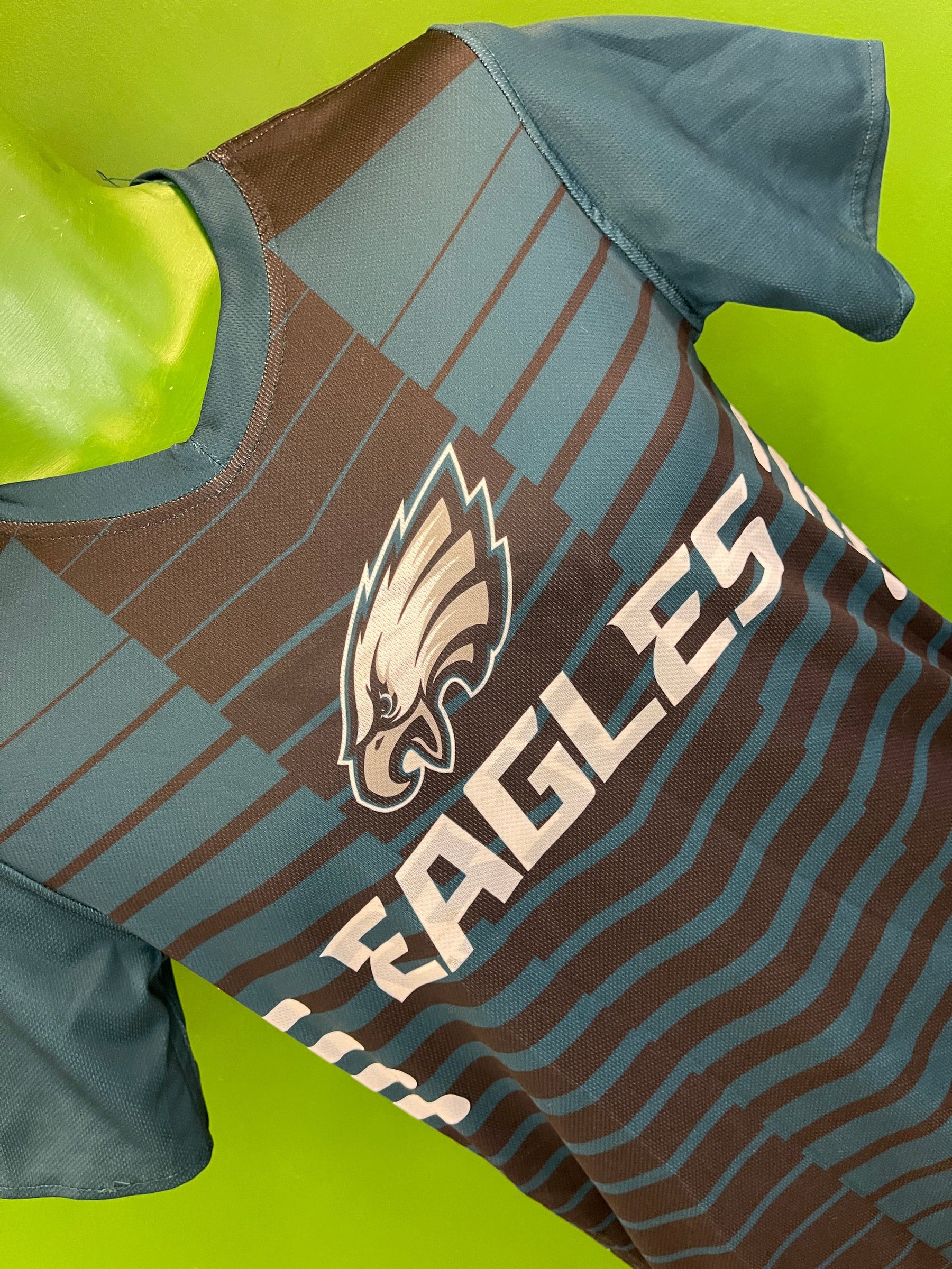 NFL Philadelphia Eagles Flag Football Reversible Jersey Youth Medium 10-12