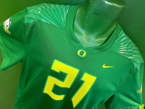 NCAA Oregon Ducks #21 Game Jersey Youth X-Large 18-20