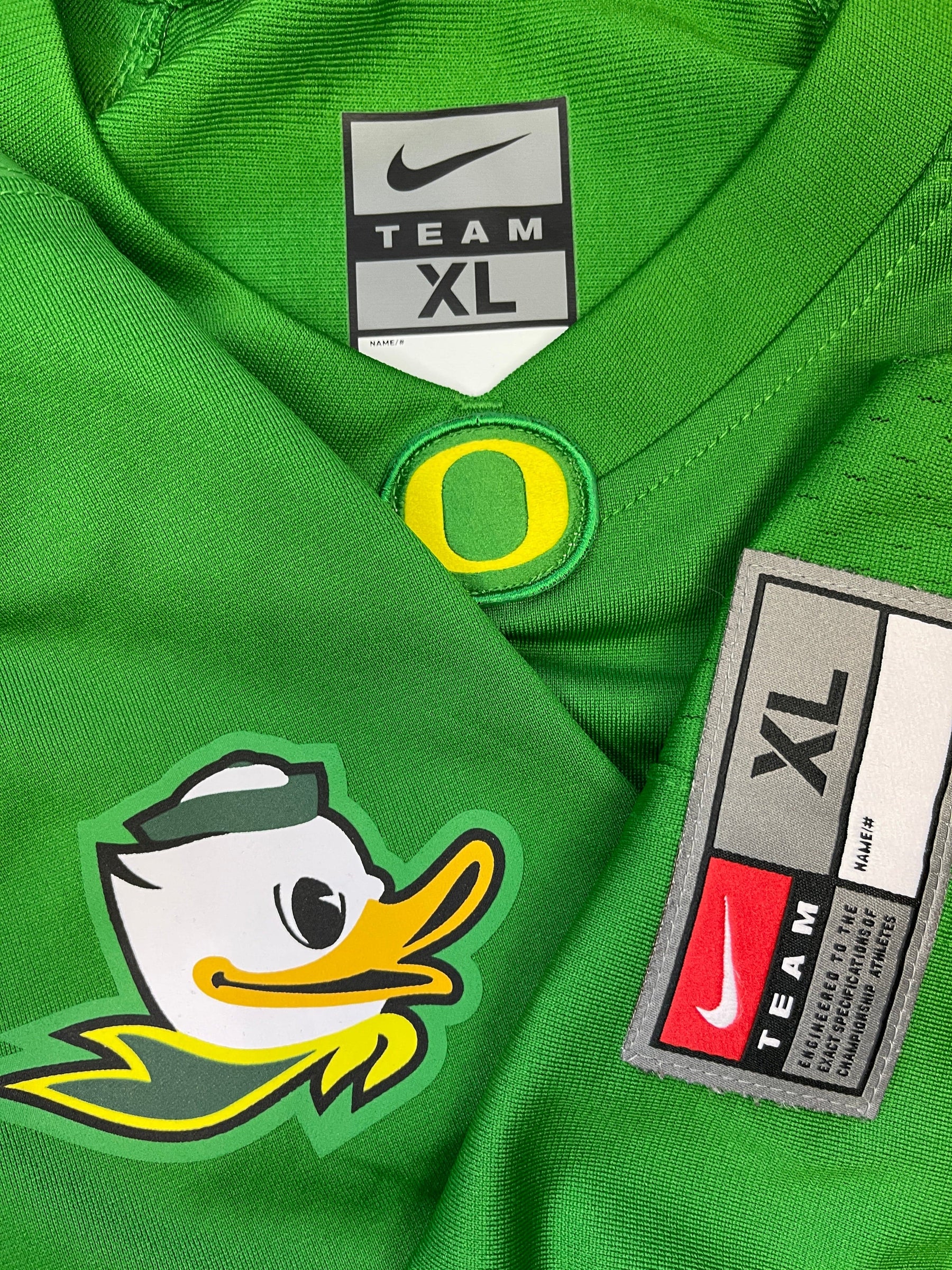 NCAA Oregon Ducks #21 Game Jersey Youth X-Large 18-20