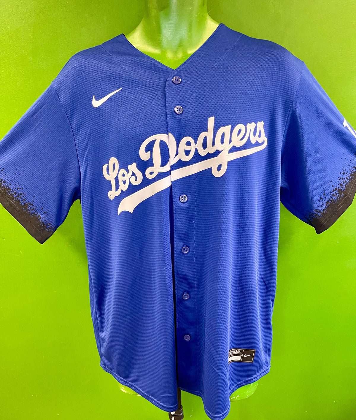 MLB Los Angeles Dodgers "Los Dodgers" Official Team Jersey Men's Large NWT