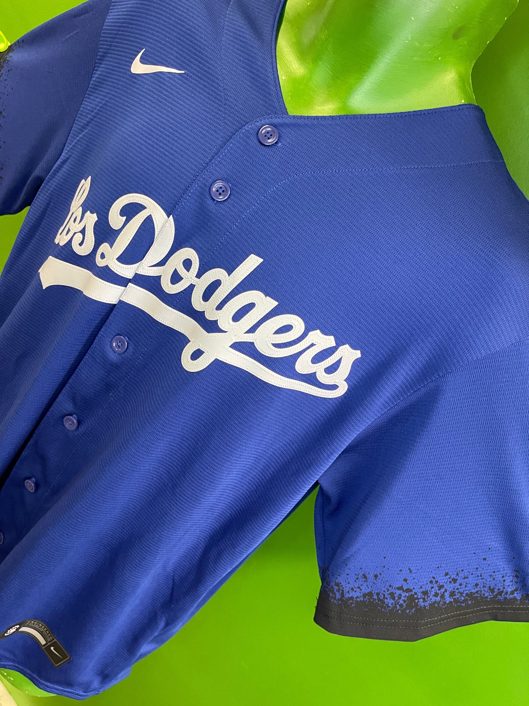 MLB Los Angeles Dodgers "Los Dodgers" Official Team Jersey Men's Large NWT