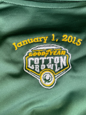 NCAA Baylor Bears Cotton Bowl 2015 Green Golf Polo Shirt Men's Medium