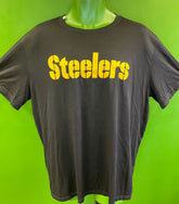 NFL Pittsburgh Steelers Dri-Fit Wicking Black T-Shirt Men's 2X-Large