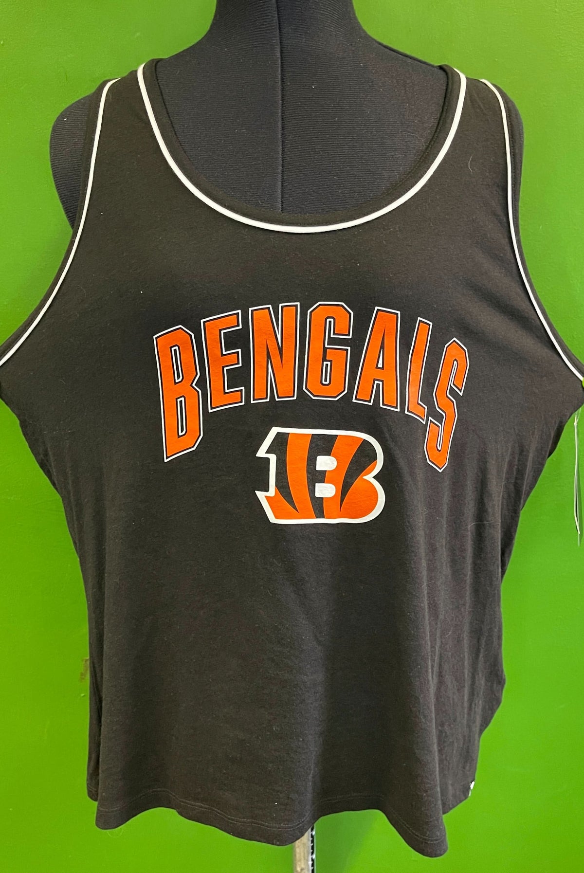 NFL Cincinnati Bengals Fanatics Black Tank Top Vest Women's X-Large NWT