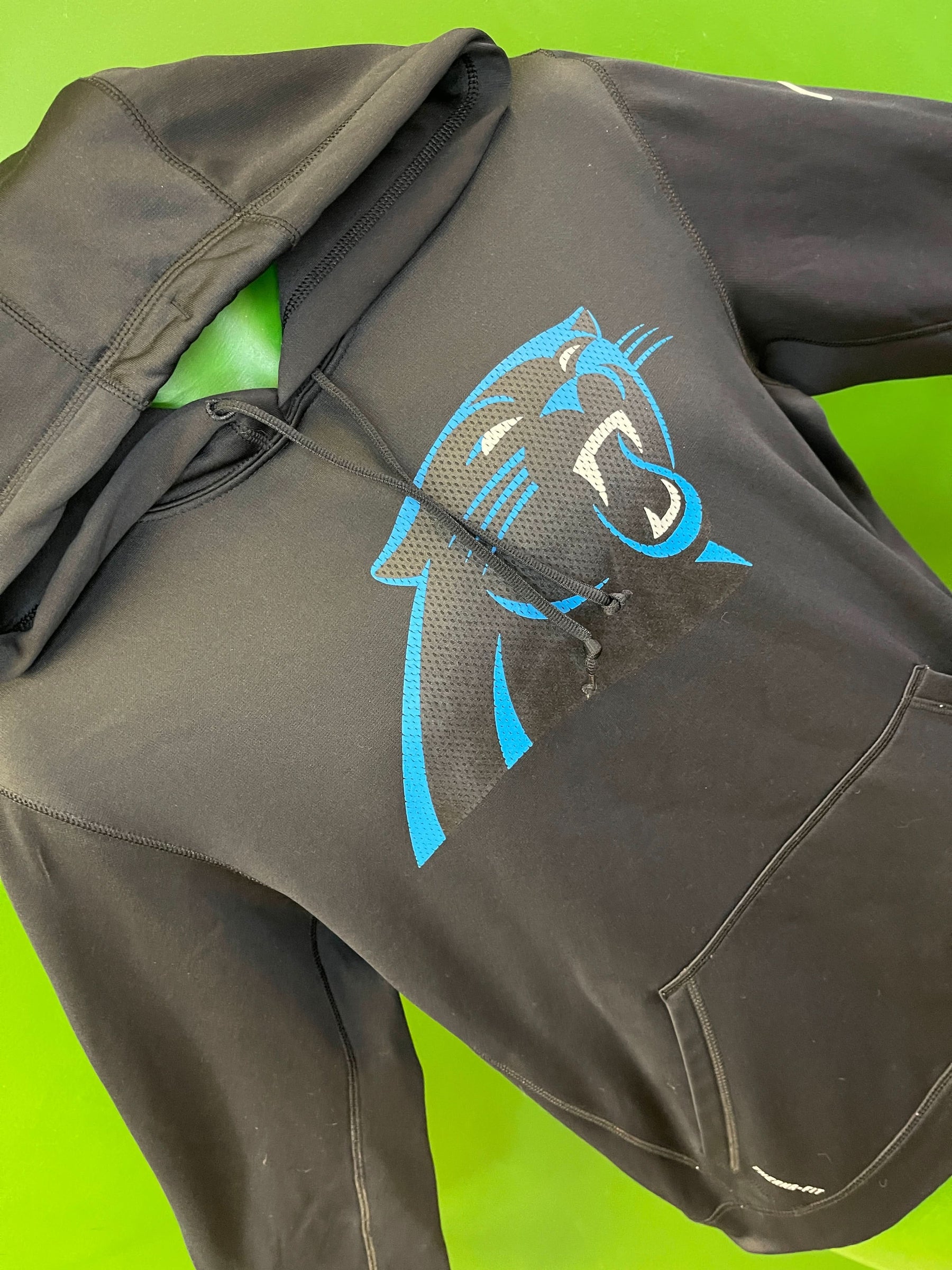 NFL Carolina Panthers Therma-Fit Warm Hoodie Men's Small