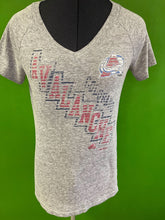 NHL Colorado Avalanche V-Neck Grey T-Shirt Women's Medium