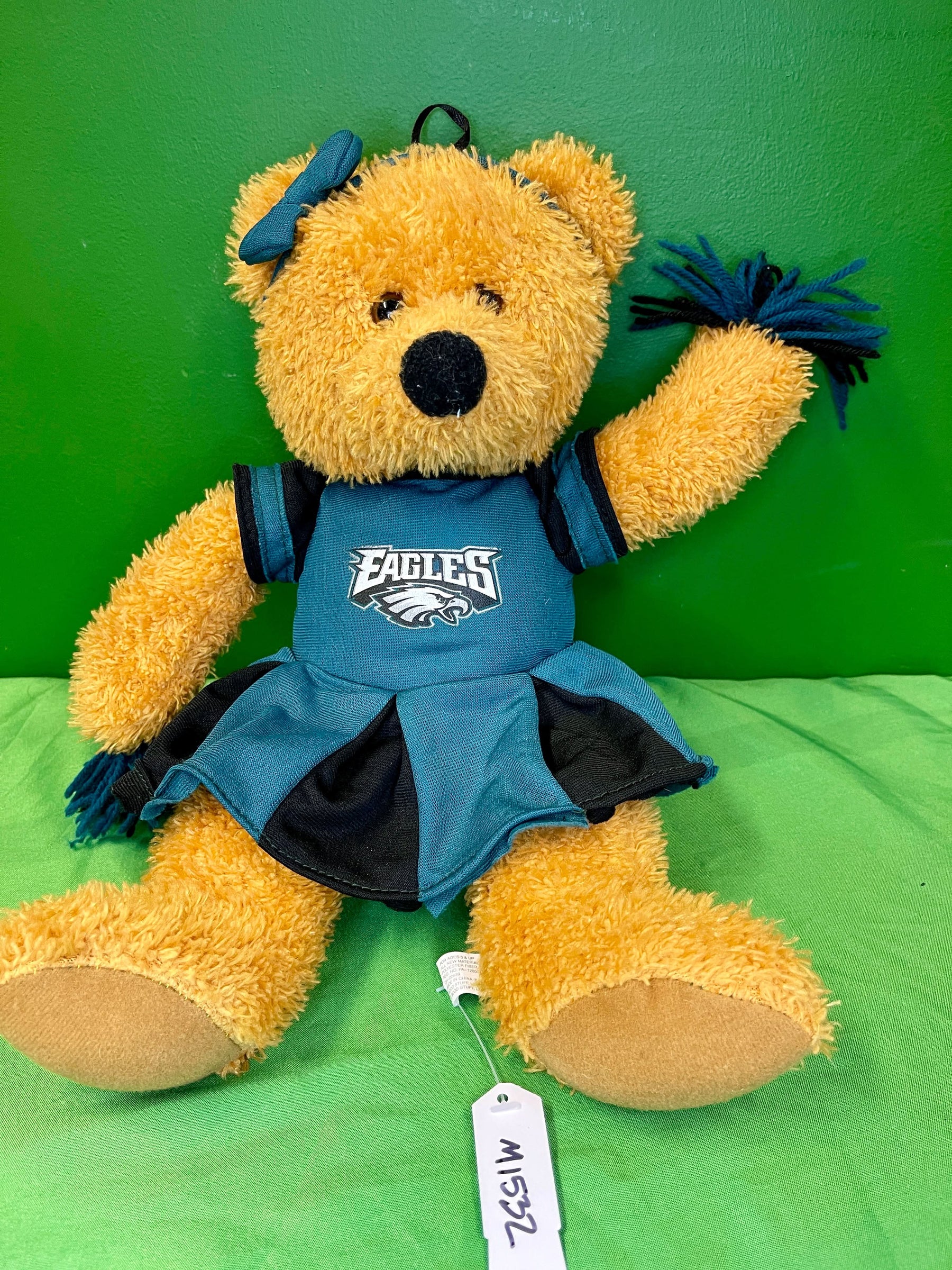 NFL Philadelphia Eagles Cheerleader Cuddly Toy Stuffed Bear