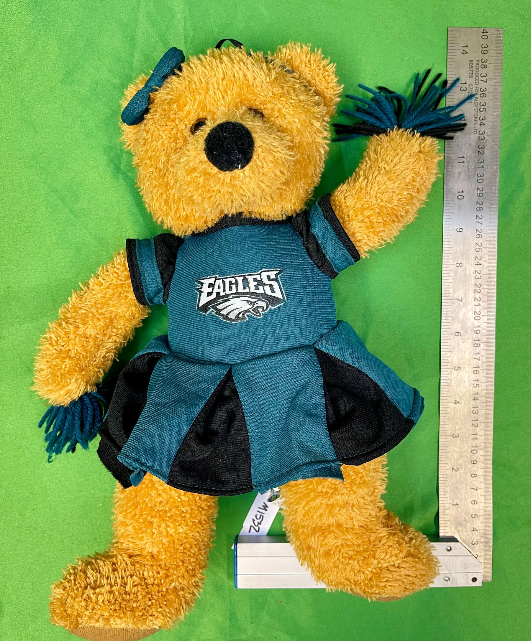 NFL Philadelphia Eagles Cheerleader Cuddly Toy Stuffed Bear